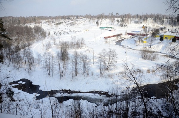 Долина реки Колокша 15.03.2012 г.