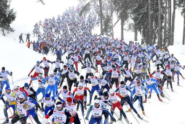 Деминский марафон. Первый подъем. 22.03.2009 г.